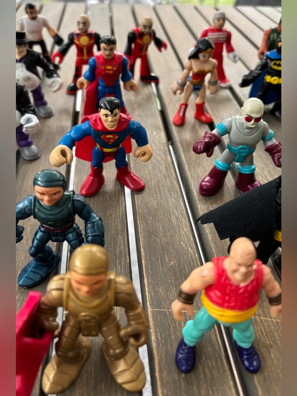 Lot of 38 Various Action Figures (Batman, Superman, Etc)